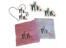 Stickserie - Mr. & Mrs. Embossed 